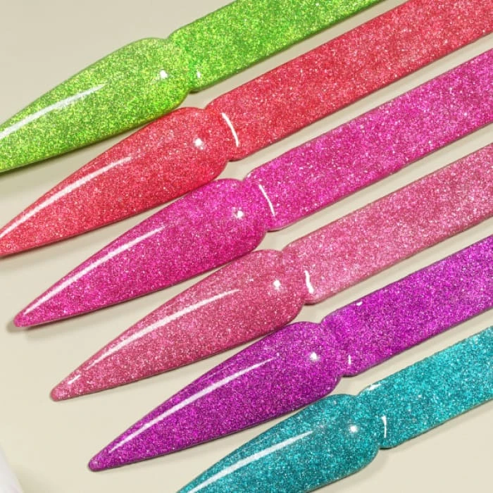 Bluesky Sparkle Neon Set - 6 X 10ml 2 Bluesky Sparkle Neon Set - 6 X 10ml - Image 2