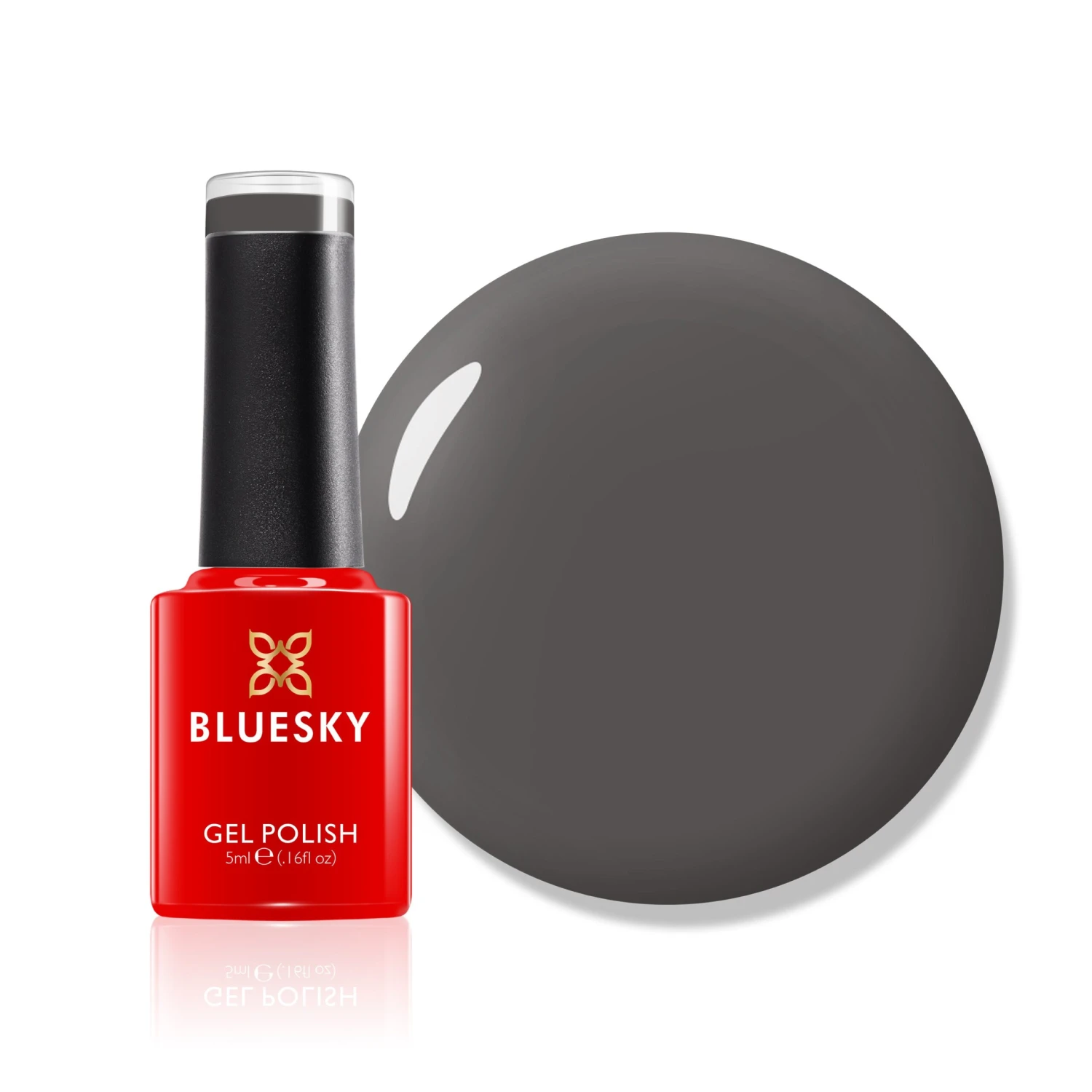 Bluesky Gel Polish Mini - DARK GREY - A086 1 Bluesky Gel Polish Mini - DARK GREY - A086