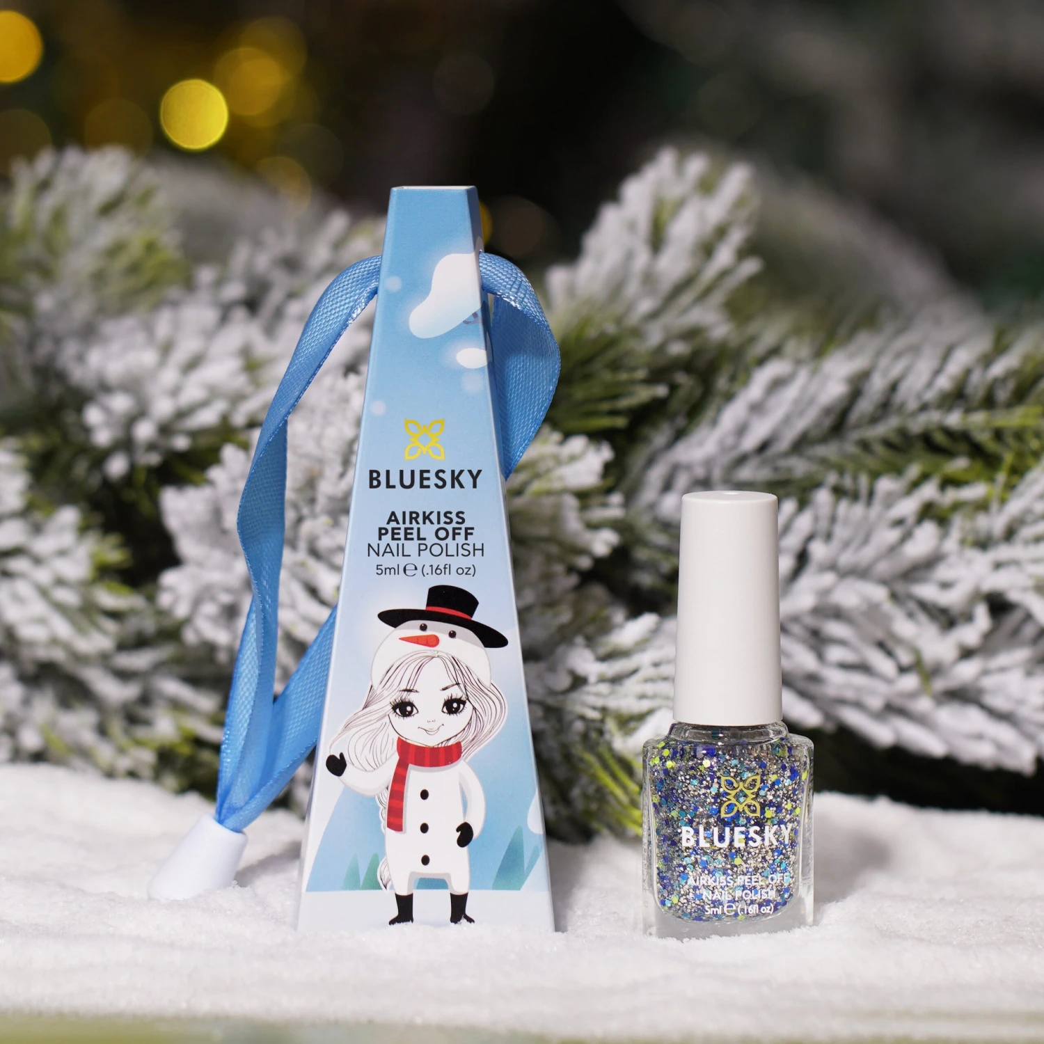 Bluesky Kids Airkiss Christmas Exclusive Bauble - 5ml - Snowman 7 Bluesky Kids Airkiss Christmas Exclusive Bauble - 5ml - Snowman - Image 7