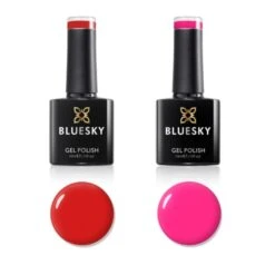Bluesky Gel Polish Duo "Shockwave" - Heart-led Model & Shocking Pink