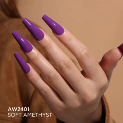 Soft Amethyst - AW2401 - 10ml Gel Polish 10 Soft Amethyst - AW2401 - 10ml Gel Polish -Bluesky Cosmetics AW2401 02 02b561fe eab0 4843 9995 4f5ba9b967a1