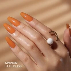 Late Bliss - AW2407 - 10ml Gel Polish 9 Late Bliss - AW2407 - 10ml Gel Polish -Bluesky Cosmetics AW240701