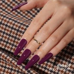 Velvet Plum - AW2409 - 10ml Gel Polish -Bluesky Cosmetics AW240901