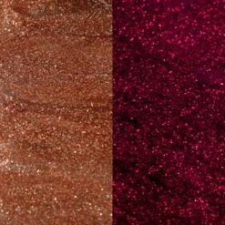 Bluesky Christmas Gel Polish Duo Set - Tinsel Toast & Ruby Ritz -Bluesky Cosmetics Anniversary 80544 80545 ChristmasDuo1 SWATCH