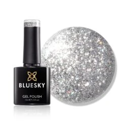Bluesky Dazzling Platinum Gel Polish - BDP08 - Silver Rally