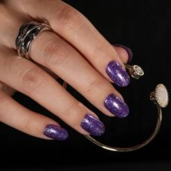 Bluesky Dazzling Platinum Gel Polish - BDP12 - Flash Fashion -Bluesky Cosmetics BDP1201