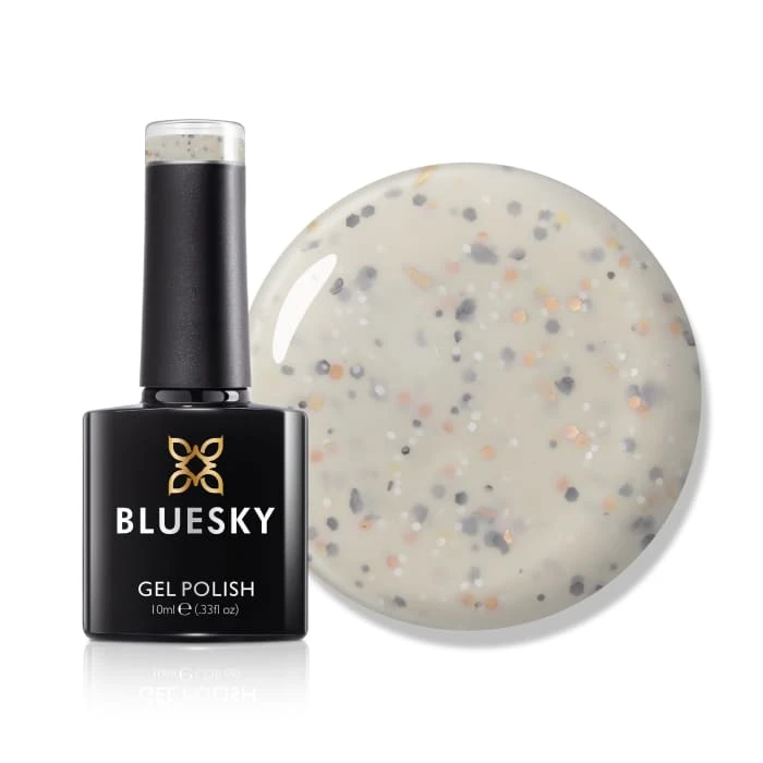 Bluesky Gel Polish - Granite Gel - Sweet As Kiwi - BGR02 1 Bluesky Gel Polish - Granite Gel - Sweet As Kiwi - BGR02