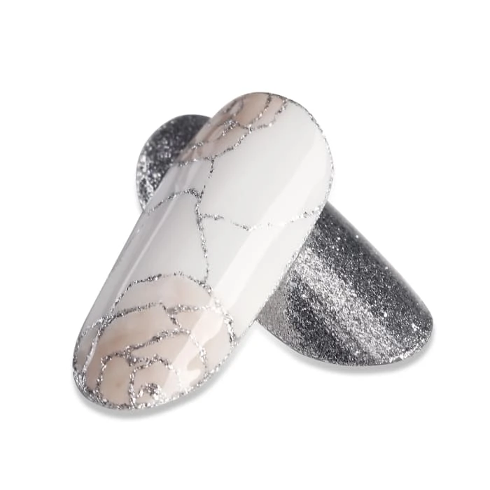 Bluesky Metallic Sparkle Gel Paint - Silver Alert 2 Bluesky Metallic Sparkle Gel Paint - Silver Alert - Image 2