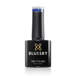Bluesky Gel Polish - SEA BLUE - BLZ03 -Bluesky Cosmetics BLZ03seabluebottle