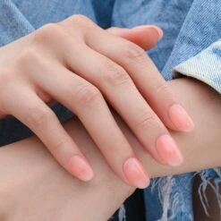 Peach Glow - BNR06 - 10ml Rubber Base Coat 14 Peach Glow - BNR06 - 10ml Rubber Base Coat -Bluesky Cosmetics BNR06 02