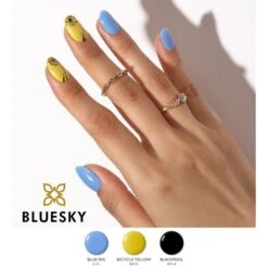 Bluesky Gel Polish Mini - BICYCLE YELLOW - 80576 -Bluesky Cosmetics BlueIris BicycleYellow Blackpool 2edeaea2 0558 4977 a920 4e84b1b119ae
