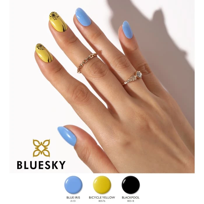Bluesky Gel Polish - BLUE IRIS - A101 9 Bluesky Gel Polish - BLUE IRIS - A101 - Image 9