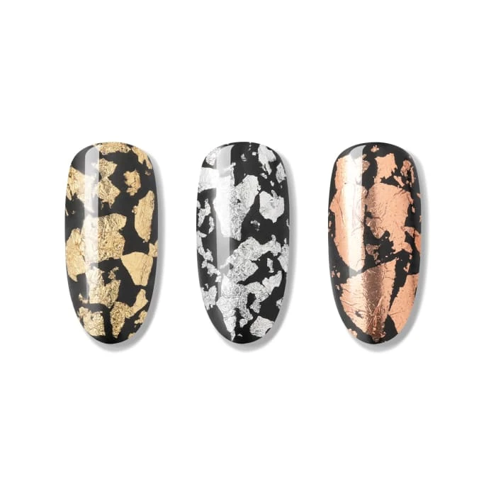 Bluesky Nail Art Foil Trio - Gold, Sliver, Bronze 2 Bluesky Nail Art Foil Trio - Gold, Sliver, Bronze - Image 2