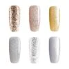 Bluesky Silver & Gold Gel Polish Set - 6 X 10ml 11 Bluesky Silver & Gold Gel Polish Set - 6 X 10ml -Bluesky Cosmetics BlueskySilver GoldGelPolishSet 6x10mlimage