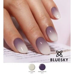 Bluesky Gel Polish - CITY SCAPE - 80533 -Bluesky Cosmetics CityScape PurpleMauve