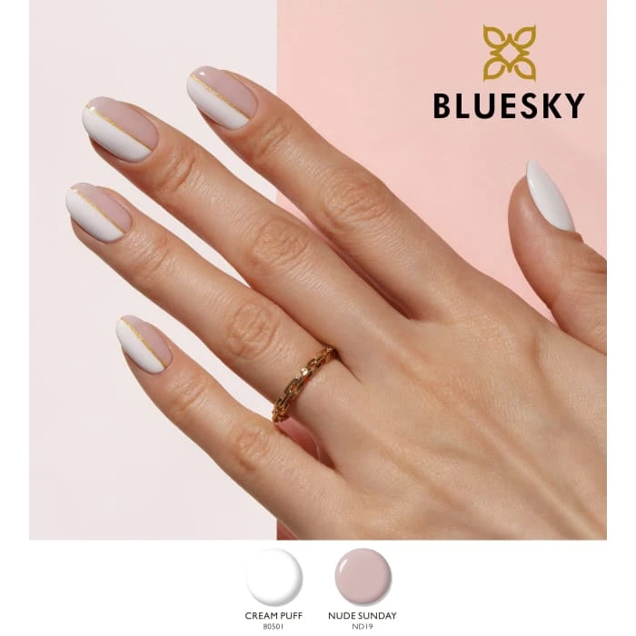 Bluesky Gel Polish - NUDE SUNDAY - ND19 4 Bluesky Gel Polish - NUDE SUNDAY - ND19 - Image 4