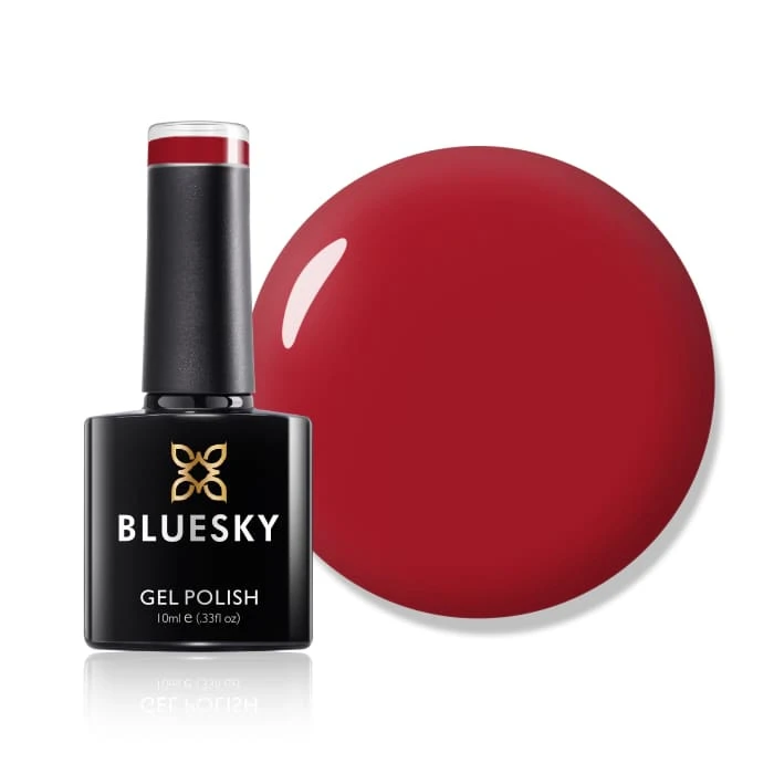Bluesky Gel Polish - PILLAR BOX RED - D160 1 Bluesky Gel Polish - PILLAR BOX RED - D160