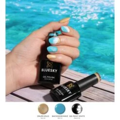 Bluesky Gel Polish - DRUM SOLO - SS2122 -Bluesky Cosmetics DrumSolo BackdoorWave