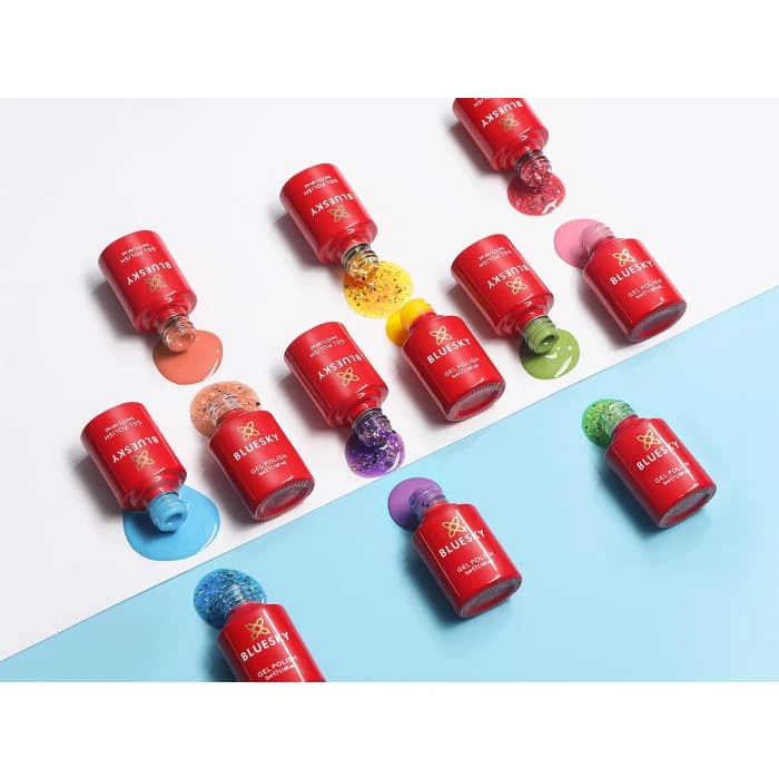 Bluesky Gel Polish Mini Duo - Flower Gel - Yellow 4 Bluesky Gel Polish Mini Duo - Flower Gel - Yellow - Image 4