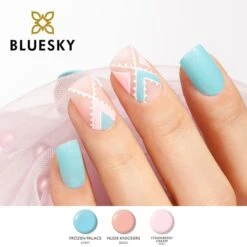 Bluesky Gel Polish - FROZEN PALACE - 63907 -Bluesky Cosmetics FrozenPalaceGelPolish