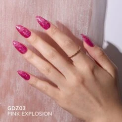 Glazed Diamond - 5ml Gel Polish Trio -Bluesky Cosmetics GDZ03 01