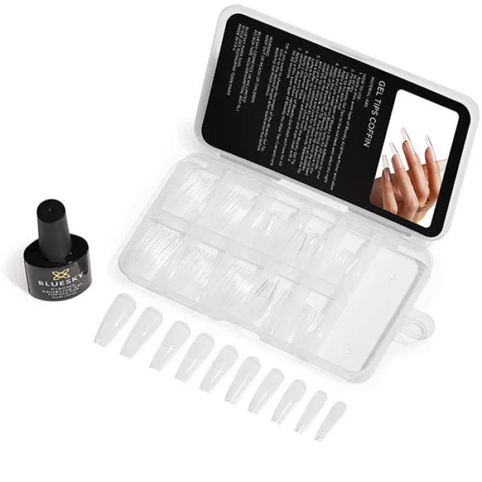Bluesky Soft Gel Nail Extension Kit- Coffin 2 Bluesky Soft Gel Nail Extension Kit- Coffin - Image 2