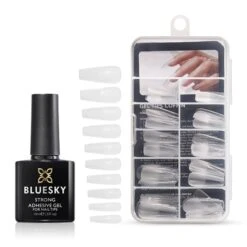 Bluesky Soft Gel Nail Extension Kit- Coffin