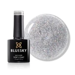 Bluesky No Wipe Glitter Top Coat - GTC02 - Make A Wish