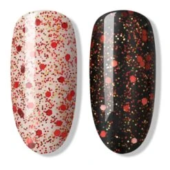 Bluesky No Wipe Glitter Top Coat - GTC04 - Pinata Smash -Bluesky Cosmetics GTC04P