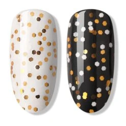 Bluesky No Wipe Glitter Top Coat - GTC06 - Balloon Drop -Bluesky Cosmetics GTC06P