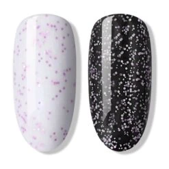 Bluesky No Wipe Glitter Top Coat - GTC07 - Birthday Sprinkles -Bluesky Cosmetics GTC07P