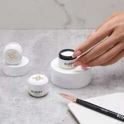 Bluesky Gel Paint - WHITE - #DK02 -Bluesky Cosmetics GelPaintWhite