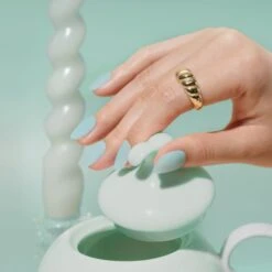 Bluesky 2 In 1 Matte Colour & Top Gel Polish - LPT06 - Frosted Mint -Bluesky Cosmetics LPT0602