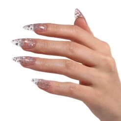 Bluesky Gel Polish Duo - "Kiss & Tell" - Passionate Red & Heart Romance -Bluesky Cosmetics LRH01 H 1