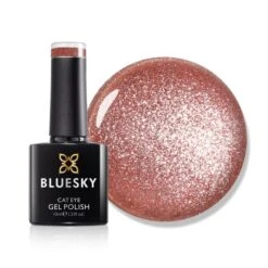 Bluesky Sparkle Diamond Cat Eye Gel Polish - LSD04 - Topaz Twilight
