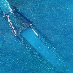 Bluesky Gel Polish - ELECTRIC GLITTER BLUE - LT065 -Bluesky Cosmetics LT065swatch