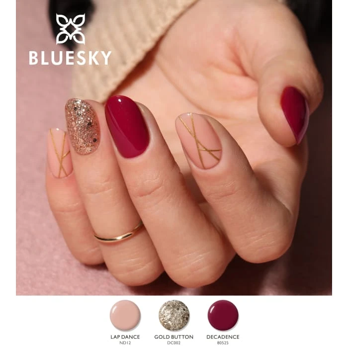 Bluesky Gel Polish - GOLD BUTTON - DC002 9 Bluesky Gel Polish - GOLD BUTTON - DC002 - Image 9