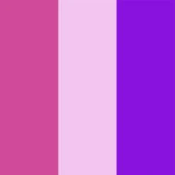 Bluesky Mini Trio Set - Pretty Pinks & Purples - 5ml -Bluesky Cosmetics Minis 80519 80547 A100 SummerPinks Purples SWATCH