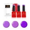 Bluesky Mini Trio Set Purple Pleasure - 5ml 7 Bluesky Mini Trio Set Purple Pleasure - 5ml -Bluesky Cosmetics Minis A058 A076 A100 PurplePleasure MAIN