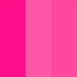 Bluesky Mini Trio Set Hot Pinks - 5ml -Bluesky Cosmetics Minis A075 DC050 N14 HotPinks SWATCH