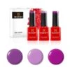 Bluesky Mini Trio Set Purple Pinks - 5ml -Bluesky Cosmetics Minis A109 DC080 DC089 PurplePinks MAIN