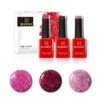 Bluesky Mini Trio Set Pink Confetti - 5ml -Bluesky Cosmetics Minis BLZ04 BLZ35 BLZ44 PinkConfetti MAIN
