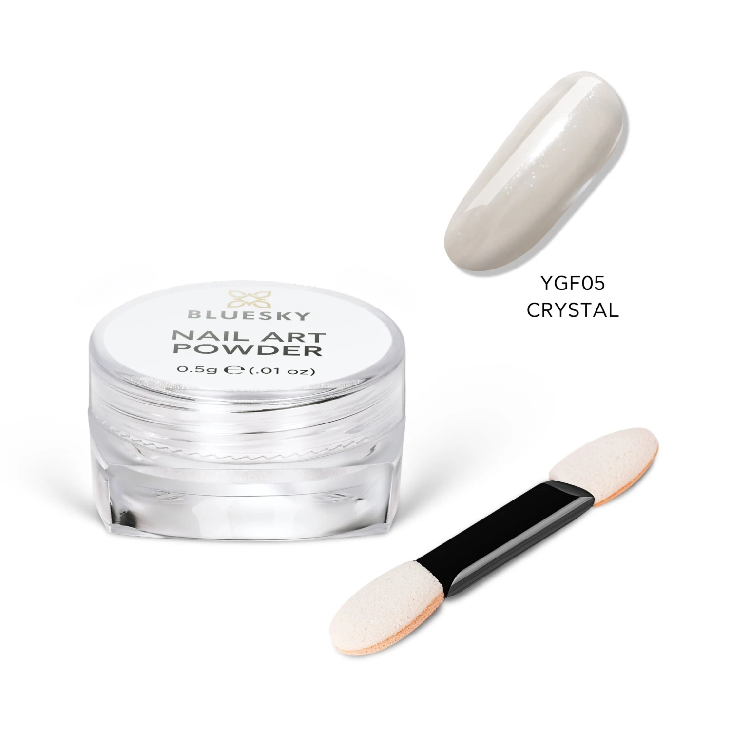 Crystal - Nail Art Powder 1 Crystal - Nail Art Powder