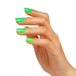 Bluesky Gel Polish - APPLE GREEN - NEON10 -Bluesky Cosmetics N10 3