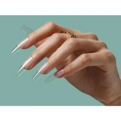 Bluesky Soft Gel Tips - Coffin -Bluesky Cosmetics NAILEXTENSIONKITCOFFINBANNER1200X900