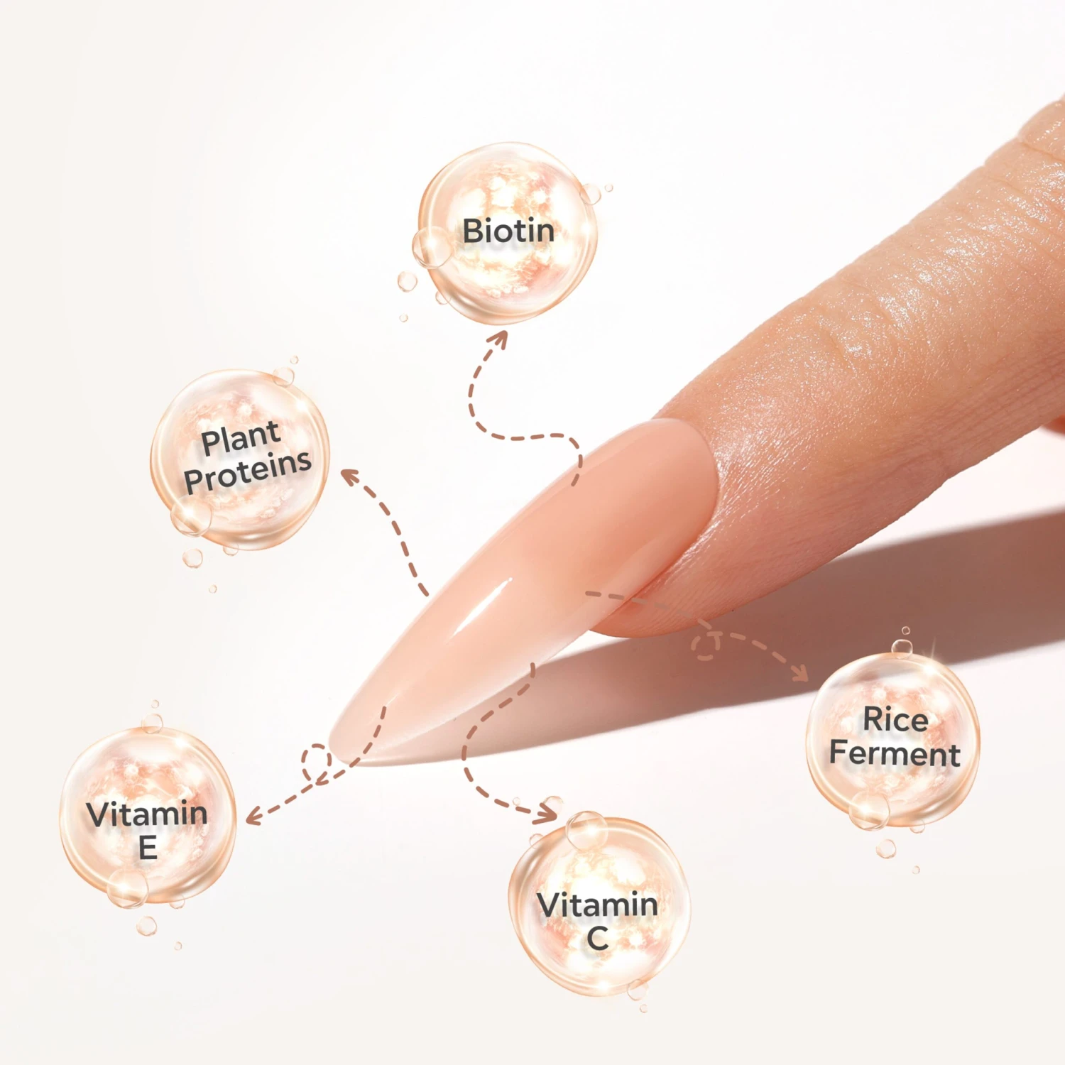 Nude Enchantment - BNR02 - 10ml Rubber Base Coat 8 Nude Enchantment - BNR02 - 10ml Rubber Base Coat - Image 8