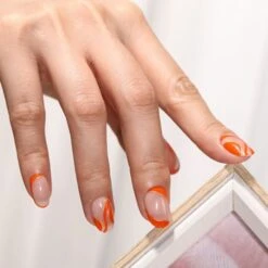 Bluesky Gel Paint - ORANGE - #DK04 -Bluesky Cosmetics OrangeGelPaint