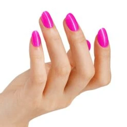 Bluesky Gel Polish - HOT PINK SPARKLE - PCH36 -Bluesky Cosmetics PCH36 3