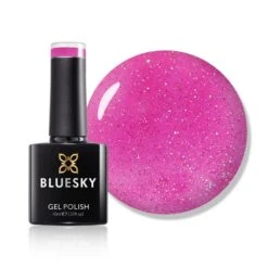 Bluesky Gel Polish - HOT PINK SPARKLE - PCH36