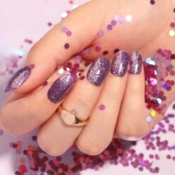 Bluesky Gel Polish - PLATINUM-15 - Lilac Ice -Bluesky Cosmetics PLATINUM15 HAND